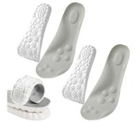 Comfort - Plantilla de espuma viscoelástica transpirable 4D con soporte de arco de nube para mujeres y hombres, plantillas de zapatos que absorben los golpes que se adaptan a todos los zapatos (2
