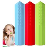 Comfort Silicone Chewy Toppers - Sensory Pencil Aid for Focus Calming Support | Silicone Material with Soft Bite Texture, Gentle Relief, Classroom Friendly Design, Helpful Accessory