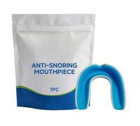 Comfort Sleep Mouthpiece - Anti Snore Guard for Night Rest | Soft Silicone with Open Front Design, Bite Brace Support, Bedroom Travel Accessory, Hotel Camping Use, Home Sleeping Aid