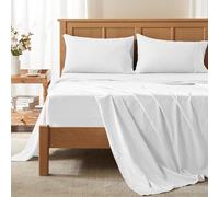 Comfort Spaces Coolmax - Juego de sábanas Suaves y Resistentes a la decoloración Que absorben la Humedad, con elástico Profundo Que se Adapta a colchones de hasta 16 Pulgadas, sábanas refrescantes