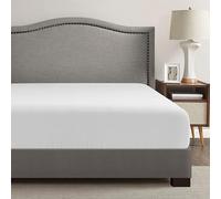 Comfort Spaces Coolmax - Sábana Bajera Ajustable Que Absorbe la Humedad Solo súper Suave y Resistente a la decoloración, Todos los elásticos se adaptan a colchones de hasta 16 Pulgadas, sábanas