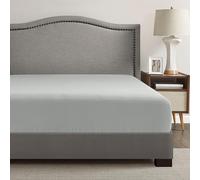 Comfort Spaces Coolmax - Sábana Bajera Supersuave y Resistente a la decoloración Que Absorbe la Humedad con elásticos Alrededor Que se Adapta a colchones de hasta 16 Pulgadas para Estar Fresco en