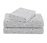 Comfort Spaces Juego de sábanas 100% algodón, Transpirable, Ligero, Suave, con Bolsillo elástico de 14 Pulgadas Que se Adapta a colchones de hasta 16 Pulgadas, Ropa de Cama acogedora para Todas Las