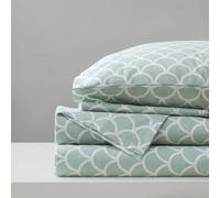 Comfort Spaces Juego de sábanas 100% algodón, Transpirable, Ligero, Suave, con Bolsillo elástico de 30 cm, para colchones de hasta 35 cm, para Cualquier estación, tamaño Twin, 3 Piezas