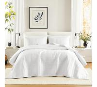 Comfort Spaces Kienna - Juego de edredón de Lujo con Costuras de Doble Cara para Todas Las Estaciones, Ligero, Colcha de Cama, Fundas a Juego, tamaño Queen Extragrande (102 x 118 Pulgadas), Color