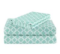 Comfort Spaces Sábanas refrescantes tamaño Queen, sábanas Coolmax que absorben la humedad, juego de sábanas suaves, sábanas refrescantes para personas que duermen con calor, bolsillo profundo elástico