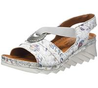 Comfortabel Sandalia de tacón para mujer 710086-03, Blanco, 40 EU Ancho