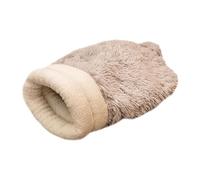 Comfortable Cat Sleeping Bag, Soft Cat Bed for Living Room, Indoor Cat Cave Bed, Warm Cat Sleeping Mat, Stylish Cat Bed Sack, Cat Bed for Winter, Cat Bed for Bedroom Use, Cat Plush Lounge Bag,