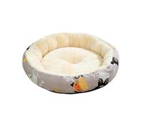 Comfortable Round Cat Beds For Indoor Cats, Washable Pet Cotton Nest For Puppy And Kitten | Small Round D0g Bed,Reusable P et Nest - Pet Bed Compact Dog Be d Comfy Cat Be d Dog| Comfortable R0und C a