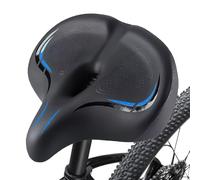 Comfortable -ycle Sad-dle, Extra Large Sea-t Gear, Wid-Ened Saddle Tool, Thic-kened Cushion Kit, Bicycle Seat Spherical Thickened Widened | Ergonomic Spring Suspension for Men Women Road