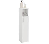ComfortCove Mueble de baño Alto y Estrecho, Mueble Auxiliar baño, Mueble Una estantería Ideal también para el salón y la Cocina, Columna de Almacenamiento, Blanco