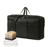 Comforter Storage Bag - Bedding Organizer, Quilt Packing Case with Reinforced Handles, Duvet Container, Pillow Keeper, Winter Clothes Carrier for Moving House Closet Bedroom Organization