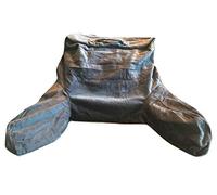ComfortSpa Funda de Repuesto para Almohada de Respaldo de 19 Pulgadas, Terciopelo de poliéster, Lavar y secar a máquina (Gris)