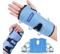 Comfpack Bolsa de hielo para muñeca para túnel carpiano, bolsa de hielo de mano para artritis, reutilizable, terapia de frío caliente, alivio del dolor para reumatoides, tendinitis, muñeca de mamá,