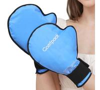 Comfpack Guantes de terapia de frío para neuropatía de quimioterapia, guantes de hielo de mano para artritis, bolsas de hielo para pulgar caliente, guantes de hielo, envoltura de hielo de muñeca para