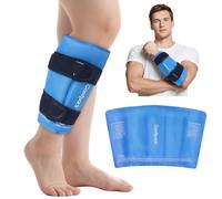 Comfpack Paquete de hielo de compresión fría y caliente de gel reutilizable para pantorrilla, brazo, soplado, alivio del dolor de piernas, tensión de pantorrilla, hinchazón, dolor muscular, lesiones