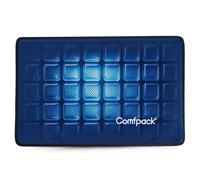 Comfpack Paquete de hielo de terapia fría de 1 hora, paquete de gel reutilizable para hinchazón postoperatoria, diseño de sección flexible, alivio del dolor de rodilla y hombro, artritis, esguinces