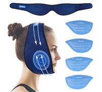 Comfpack Paquete de hielo para dientes del juicio, reutilizable, terapia caliente y fría, paquete de hielo facial para cirugía de muelas del juicio, TMJ, barbilla, dolor oral, cirugía facial, dolor de