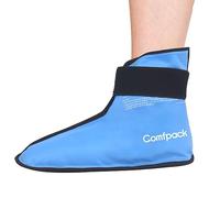 Comfpack Paquete de hielo para pies con terapia fría caliente de zapatos de hielo de cobertura completa para fascitis plantar, tendón de Aquiles, artritis, pies hinchados, quimioterapia, esguince de
