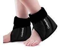 Comfpack Paquete de hielo para tobillo para aliviar el dolor, terapia fría y caliente para fascitis plantar, tendinitis de Aquiles, esguince de tobillo, dolor de pies, 2 paquetes