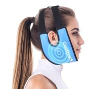 Comfpack Wisdom Teeth - Paquete de hielo para la cabeza con diseño de agujero para las orejas, bolsa de hielo facial suave, reutilizable, gel caliente, terapia fría para alivio del dolor de ATM