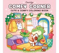 Comfy Corner: Coloring Book for Adults and Kids (Cozy Spaces Coloring)