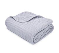 Comfy Cubs Manta de Muselina para bebé, Manta para recién Nacidos y niños pequeños, Funda Grande de 102 x 102 cm, 6 Capas de suavidad de Felpa para Envolver bebés, recepción o Tiempo Boca Abajo,