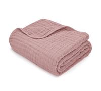 Comfy Cubs Manta de Muselina para bebé, Suave, Ligera, de algodón Grueso de 6 Capas para niños pequeños, recién Nacidos y bebés, tamaño Grande, Transpirable y versátil para Dormir y Pasar el Tiempo