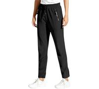 Comfy Fit Stretch Active Pants for Women Over 50, Women's Ultra Stretch Breathable Casual Pants (Black-Straight*1pcs,3XL)