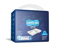 Comfy Life Ultra - Alfombrillas de cama desechables de lujo, 75 x 90 cm, sábanas grandes (15 unidades (paquete de 1))