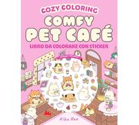 Comfy pet café. Cozy coloring (Colorabili)