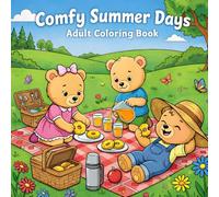 Comfy Summer Days: Cozy coloring book