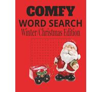 Comfy Word Search Winter/Christmas Edition: Warm and Cozy Puzzles to Brighten the Holiday Seaso