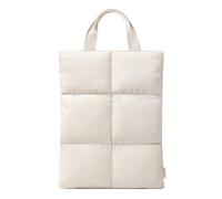 Comfyable Puffy - Funda de nailon con asa oculta para MacBook, Chalky White, For 15" MBA / 16" MBP M3 M2 M1