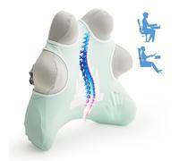 COMFYDEL HOME Almohada lumbar de espuma viscoelástica para oficina, juegos, almohada lumbar para silla de computadora, almohada lumbar para asiento de coche, respaldo CERTIPUR-US para aliviar el dolor