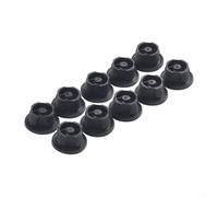 ComfyHarbor 10 unids cubierta del motor ojales tapones amortiguadores para Mercedes-Benz 6420940785 Clase C W204 Clase E W212 para GLK X204 M-Class W164 Sprinter 906 para Viano W639 ABS negro