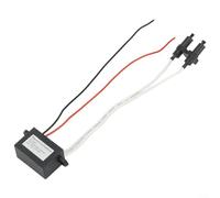ComfyHarbor 12 V CC negativo para módulo generador de iones, ionizador de aire de alta salida de 15 millones/cm3 para purificador de aire de bricolaje, carcasa ABS con alambre de silicona, color negro