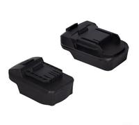 ComfyHarbor 2 adaptadores convertidores de batería, para Dayi para baterías A3 2106 y BL1830 BL1840, para herramientas eléctricas de 18 V, construcción de plástico de metal para conversión de batería