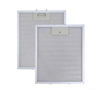 ComfyHarbor 2 filtros de ventilación para campana extractora de malla metálica para circulación y extracción de aire, trampas de grasa de 5 capas