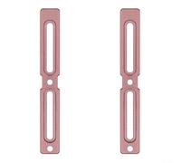 ComfyHarbor 2 piezas de aleación de aluminio para bicicleta de agua, adaptador ajustable para portabotellas para bicicletas de carretera, montaña, eléctricas y niños, (rosa)