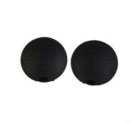 ComfyHarbor 2 piezas de repuesto para parachoques trasero, cubierta de gancho de remolque, plástico negro, para ForTwo 2008-2016, sustituye a 4518850122C22A A4518850122