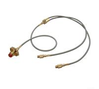 ComfyHarbor Adaptador Cobre Estufa Gas Butano Exterior | Cobre , compatible estufas exteriores, conexión bombona butano, uso camping jardín