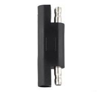 ComfyHarbor Adaptador de polaridad inversa SAE, conector de desconexión rápida SAE a SAE para batería de panel solar para cargador, cable de extensión de alimentación de 12 V/24 V CC, 30 A máximo