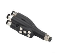 ComfyHarbor Adaptador de PTFE 4 en 1 para Bambu Lab X1C X1E P1P A1 para MINI, conector de tubo de filamento ABS Puerto de expansión para TPU95A PET-CF fibra de carbono