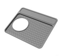ComfyHarbor Alfombrilla de silicona para máquinas de café Breville 870, 880, estación de manipulación de café antideslizante, resistente al calor para organizador de herramientas barista, limpia para