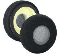 ComfyHarbor Almohadillas de repuesto para auriculares Jabra para Evolve 20 20SE 30 30II 40 65 65+, almohadillas de espuma viscoelástica de cuero proteico, fundas suaves con aislamiento de ruido (color