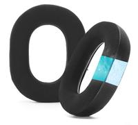 ComfyHarbor Almohadillas de repuesto para Razer BlackShark para V3 Pro, cojines de cuero de proteína suave, cómodas almohadillas de poliuretano para juegos, para una fácil instalación, negro, paquete