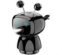 ComfyHarbor Ambientador para coche, para ventilación inteligente de coche y hogar, difusor de pulverización de niebla ajustable, robot de aroma controlado por IA, con agarre de silicona, recargable