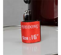 ComfyHarbor Amortiguador silenciador de tambor, cinturón elástico para práctica de platillos, para anillo de control de sonido de 12/14/16/18/20/pulgadas, azul, rojo, amarillo, morado, verde (16
