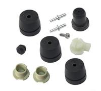 ComfyHarbor Anti Vibe Buffer Kit Con Tapa Y Tornillos Para 034 036 MS340 MS360 Motosierra Piezas de repuesto Annular Montaje Hardware Set